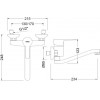 Змішувач для кухонної раковини GENEBRE K8 (61196 28 45 66)